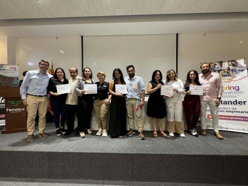 Ceremonia de Graduación Diplomado en Innovación Empresarial Santander